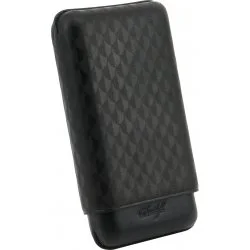 Estuche para puros Davidoff Curado XL-3 Piel Negra