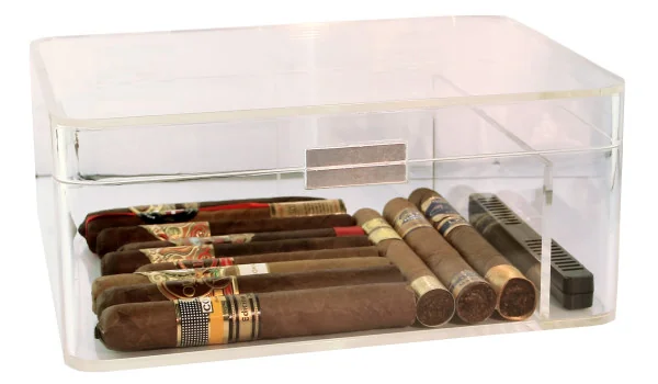 Humidor Acrílico Transparente